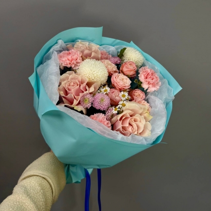 Готовый букет №244