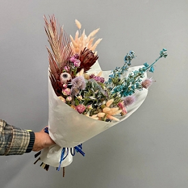 Букет из сухих цветов (сухоцветы) №184