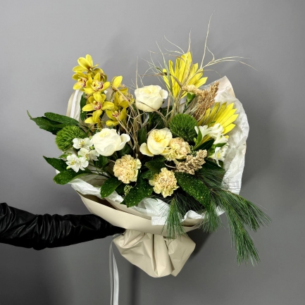 Готовый букет №566