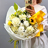Купить Готовый букет №714