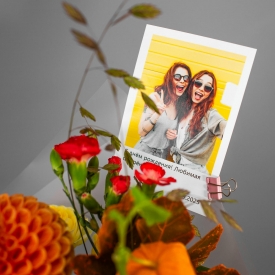 Открытка с вашим фото