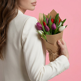 11 тюльпанов микс