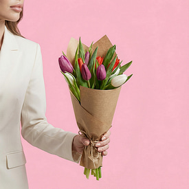 11 тюльпанов микс