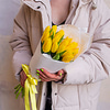 Букет "15 желтых тюльпанов"