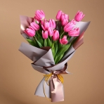 Букет "19 розовых тюльпанов"