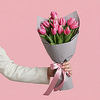 Букет "19 розовых тюльпанов"