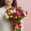 Букет "51 тюльпан микс"