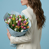 Букет "51 тюльпан микс"