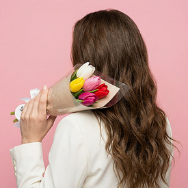 5 тюльпанов микс