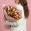 Букет "75 тюльпанов микс" Букет "75 тюльпанов микс"