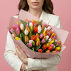 Букет "75 тюльпанов микс"
