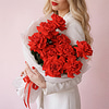 Букет с Французскими розами "Нина 9"