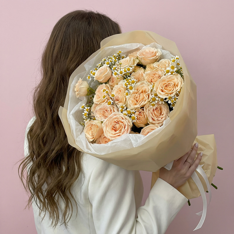 Букет "Карамельный джем"