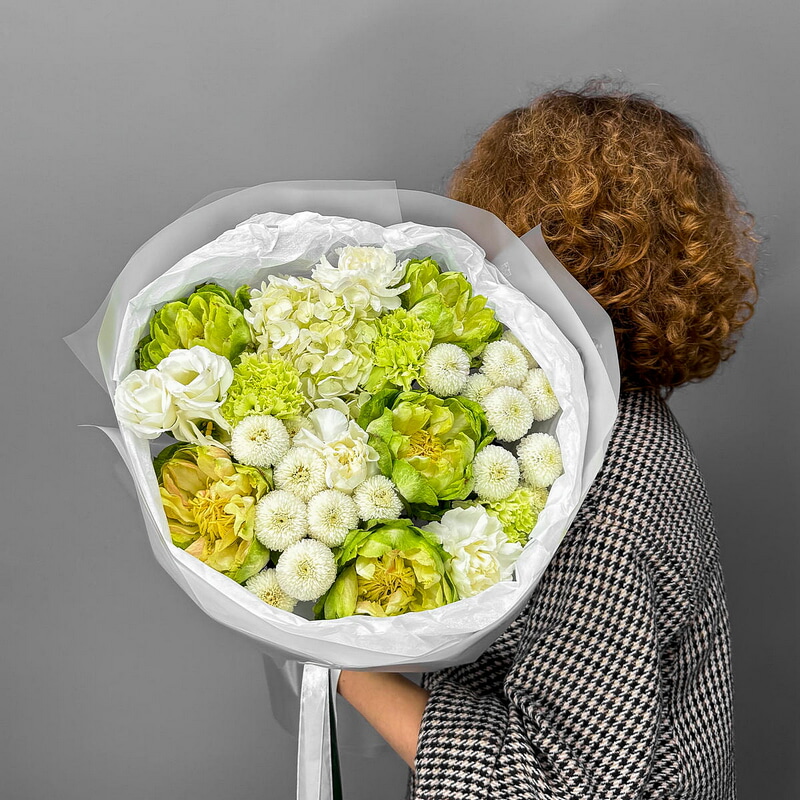 Букет "Лаймовый щербет"