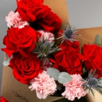 Букет "Красный бархат"