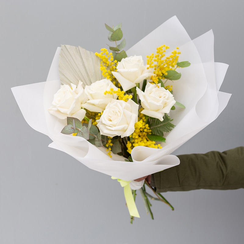 Букет "Снег в марте"