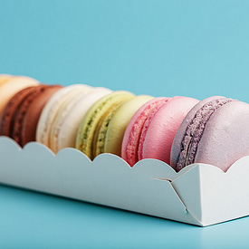 Печенье Macarons микс 6шт